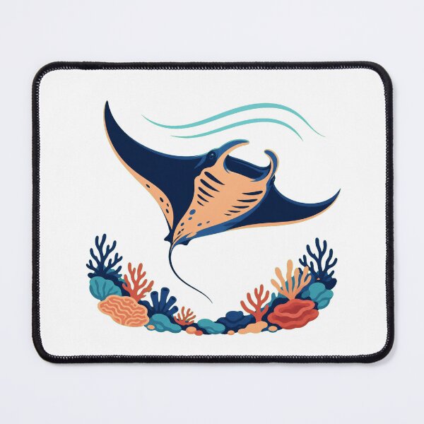 Item preview, a manta ray designed and sold by zzinthestore.