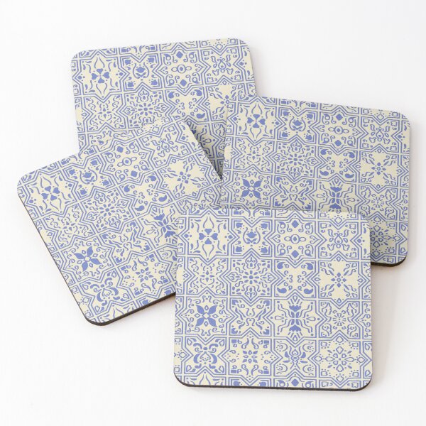 Item preview, Abstract Mediterranean Tiles - efead3 designed and sold by knitetgantt.