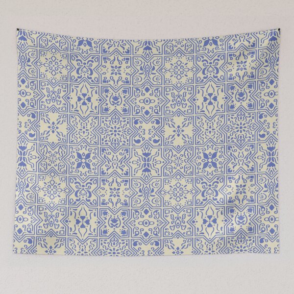 Item preview, Abstract Mediterranean Tiles - efead3 designed and sold by knitetgantt.