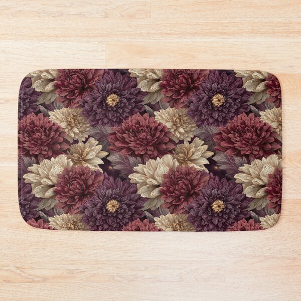 Item preview, Bold Dahlias Flower  - Botanical Garden Pattern  - Anniversary Gifts For Him designed and sold by RoyalStarsPatts.