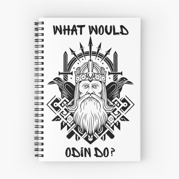 Artikelvorschau, Was würde Odin tun? (Schwarz) entworfen und verkauft von HistoryGeekShop.