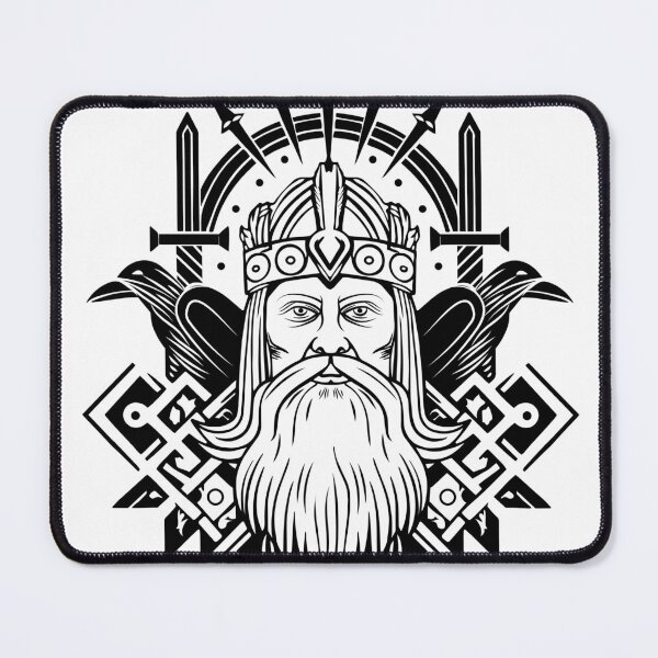 Item preview, What Would Odin Do? (Black) designed and sold by HistoryGeekShop.