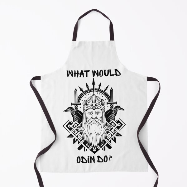 Item preview, What Would Odin Do? (Black) designed and sold by HistoryGeekShop.