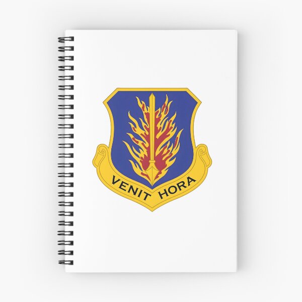 Item preview, USAF 31st Fighter Wing "Venit Hora" Emblem Patch Illustration designed and sold by CharlieDesings.