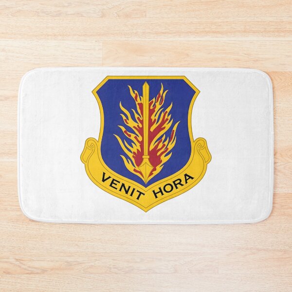 Item preview, USAF 31st Fighter Wing "Venit Hora" Emblem Patch Illustration designed and sold by CharlieDesings.