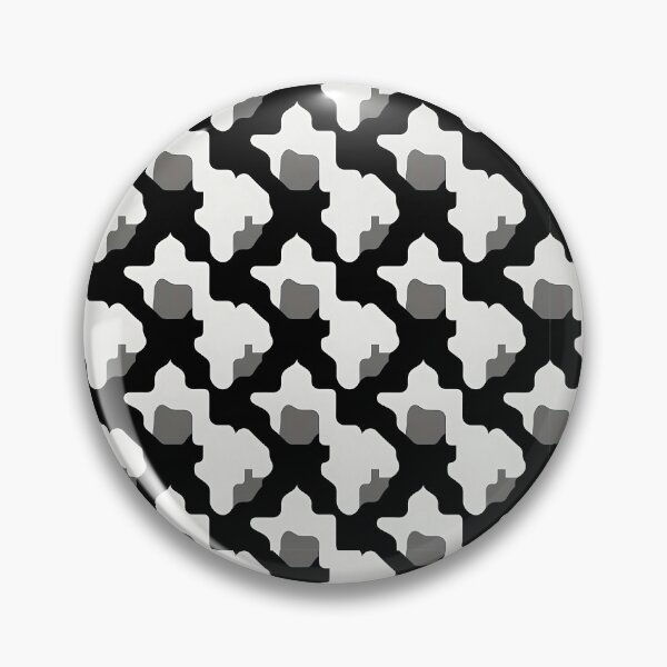 Item preview, Monochrome Lattice Quatrefoil designed and sold by BASED Originals.