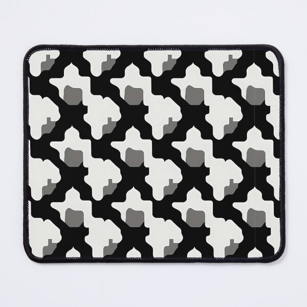 Item preview, Monochrome Lattice Quatrefoil designed and sold by BASED Originals.