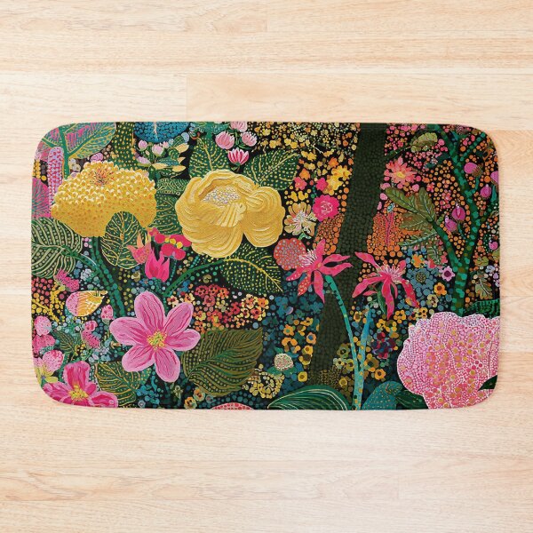 Item preview, Pink, Blue, Yellow and Green Wildflower Floral designed and sold by Neika Shimm Designs.
