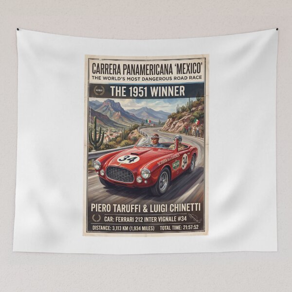Item preview, Carrera Panamerikana 1951 designed and sold by Theodor Decker.