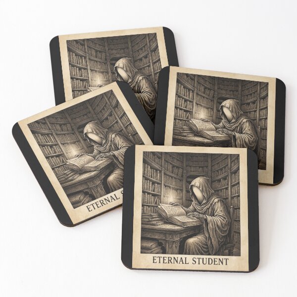 Item preview, Eternal Student Dark Academia Gothic Library Aesthetic designed and sold by thoughtswear.