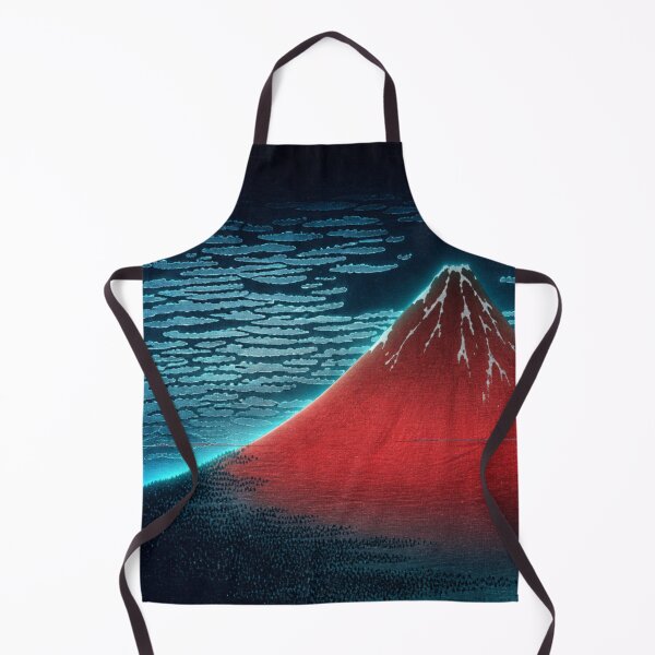 Item preview, Moonlight Glow Red Fuji | Neon Ukiyo-e Re:Mix | Japanese Art | Mount Fuji Metal designed and sold by vekotpu.