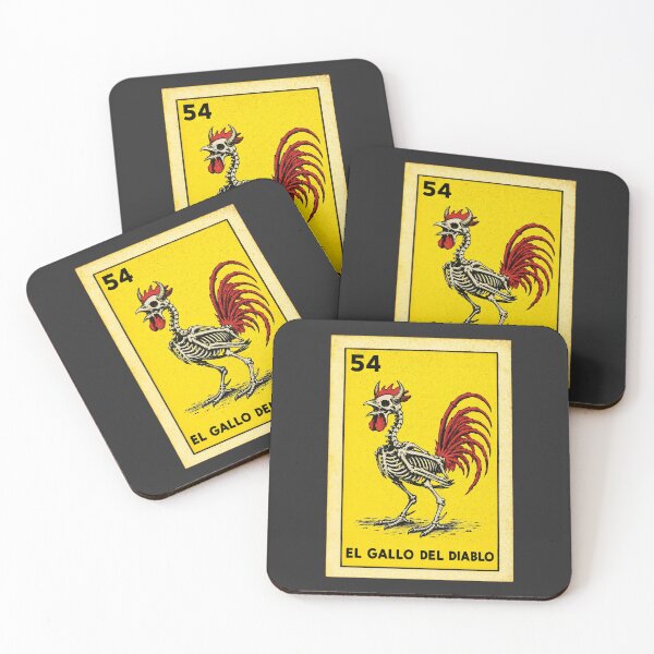 Item preview, Vintage Mexican Devil Chicken Loteria designed and sold by Kujo Dangerous Vintage.
