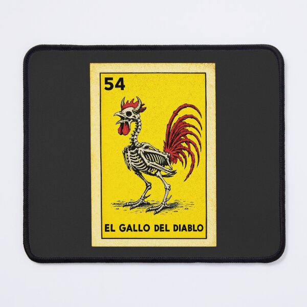 Item preview, Vintage Mexican Devil Chicken Loteria designed and sold by Kujo Dangerous Vintage.
