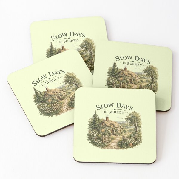 Item preview, Slow Days in Surrey Cottagecore Print – Cosy Countryside Wall Art designed and sold by ThatSurreyLife.