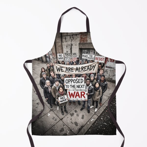 Item preview, We Are Already Opposed to The Next War designed and sold by Home Decor Art.