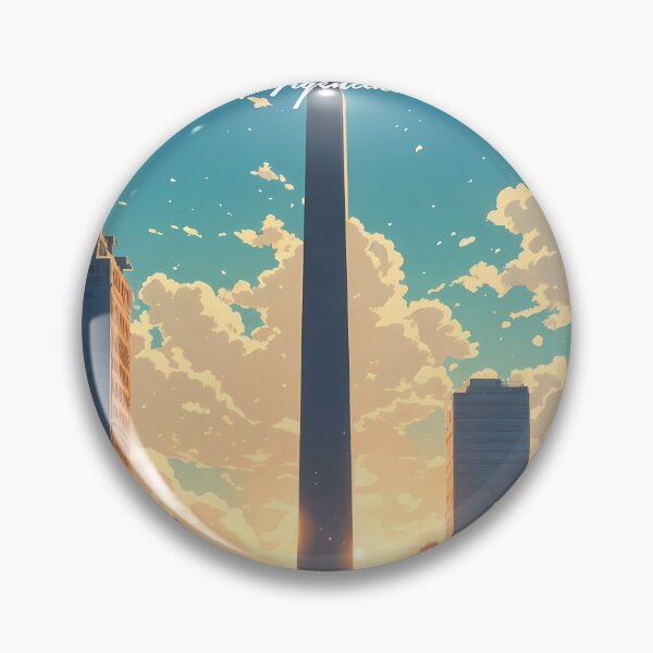 Item preview, Anime Girl at Buenos Aires Obelisk designed and sold by JacksoonLester.