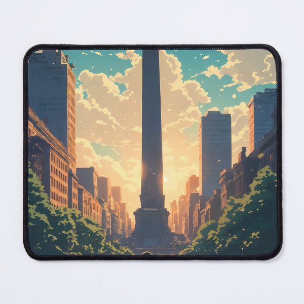 Item preview, Anime Girl at Buenos Aires Obelisk designed and sold by JacksoonLester.
