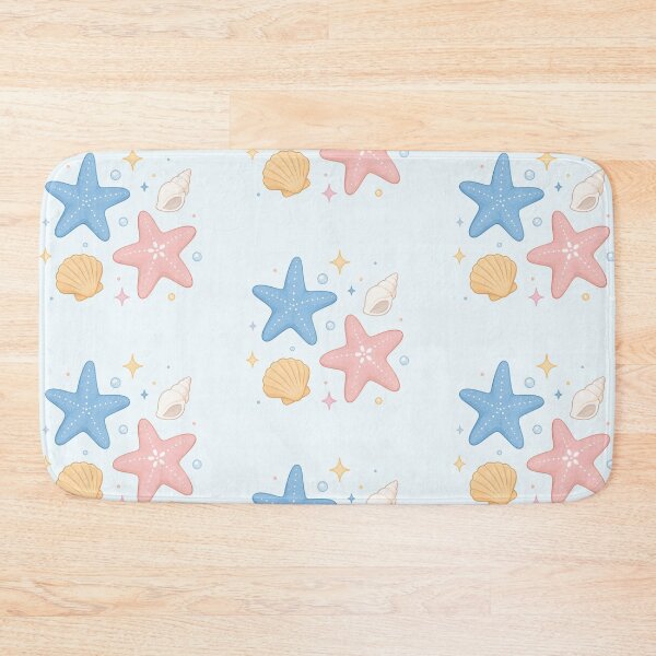 Item preview, Cute Pastel Starfish & Shells designed and sold by 0606PM.