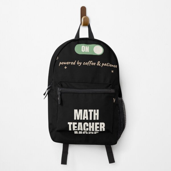 Item preview, Math Teacher Mode On Funny Teacher designed and sold by The Cozy Design Studio.