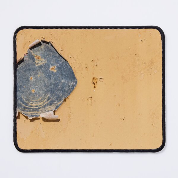 Item preview, Peeling Yellow Wall With Exposed Dark Plaster And Weathered Paint Texture designed and sold by Nmallia.