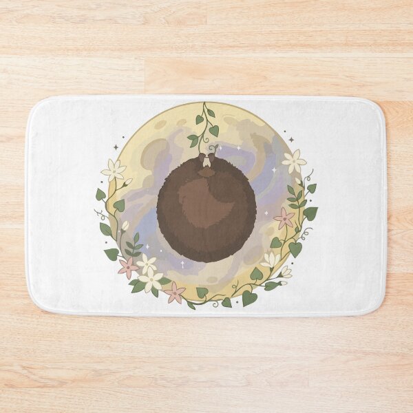 Item preview, Celestial Fruit Bat Starry Yellow Moon Art designed and sold by Arc2020.