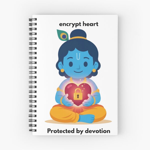 Item preview, Encrypt Heart | Cybersecurity Developer Sticker | Tech Humor designed and sold by BhaktiByte.