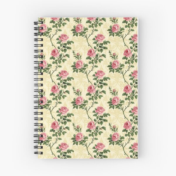 Item preview, Vintage Cottage Pink and Yellow Floral Pattern designed and sold by LouieVanille.