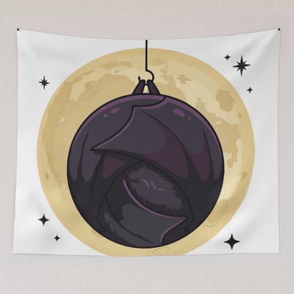 Item preview, Gothic Fruit Bat Yellow Moon Dark Aesthetic designed and sold by Arc2020.