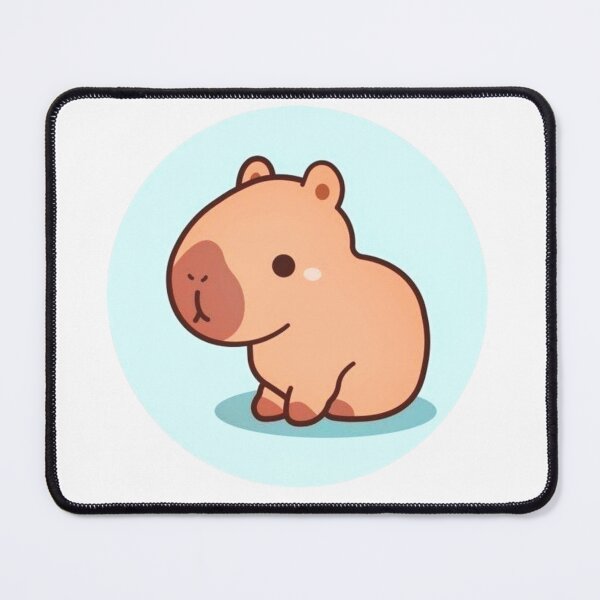 Item preview, Cute Simple Capybara Design designed and sold by StyleBloomes.