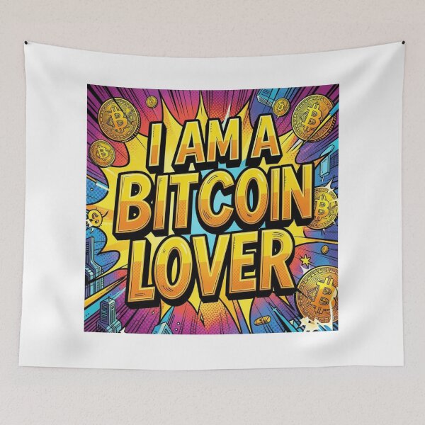 Item preview, Soy un amante del Bitcoin. designed and sold by ZeusGallery.