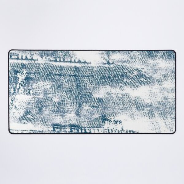 Item preview, Vintage Indigo Blue Engraving Grunge - Aesthetic Denim Texture Art designed and sold by LYAN-STORE.