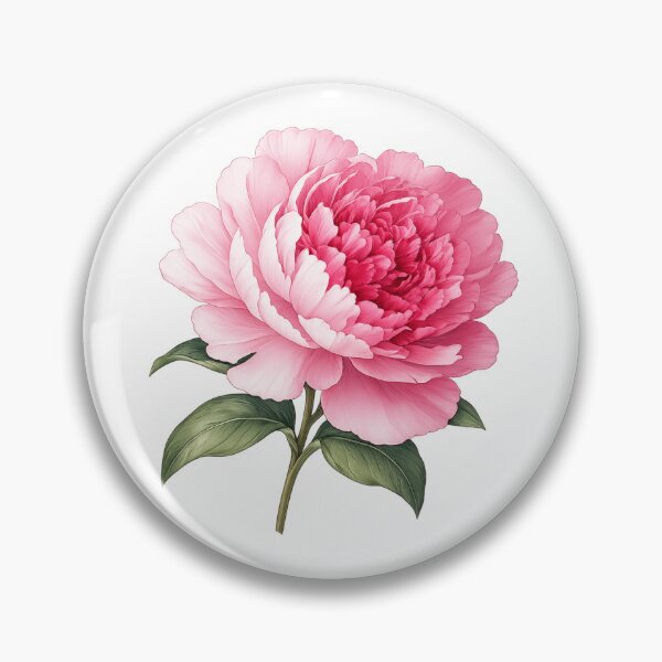 Item preview, Pink Peony Botanical Flower Garden Lover Floral designed and sold by Moizento.