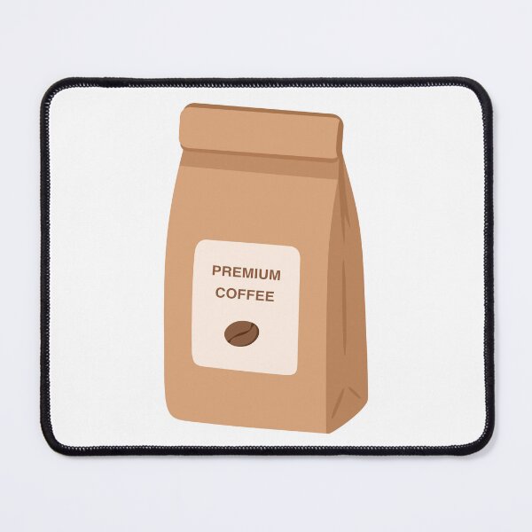 Item preview, Brown Kraft Paper Premium Coffee Bean Bag designed and sold by Anne97s.