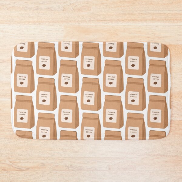 Item preview, Brown Kraft Paper Premium Coffee Bean Bag designed and sold by Anne97s.