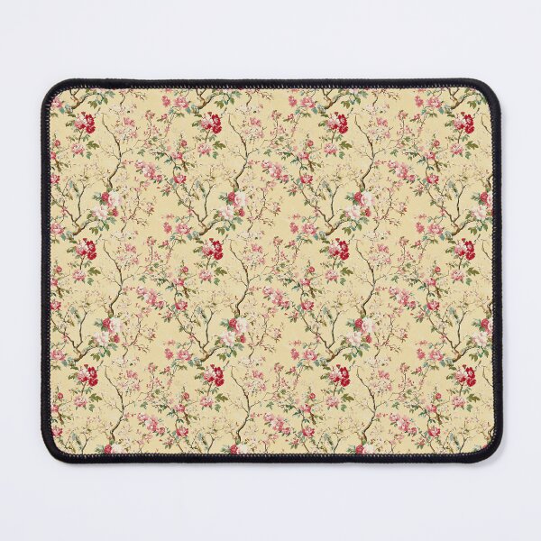 Item preview, Vintage Cottage Pink and Yellow Floral Pattern designed and sold by LouieVanille.
