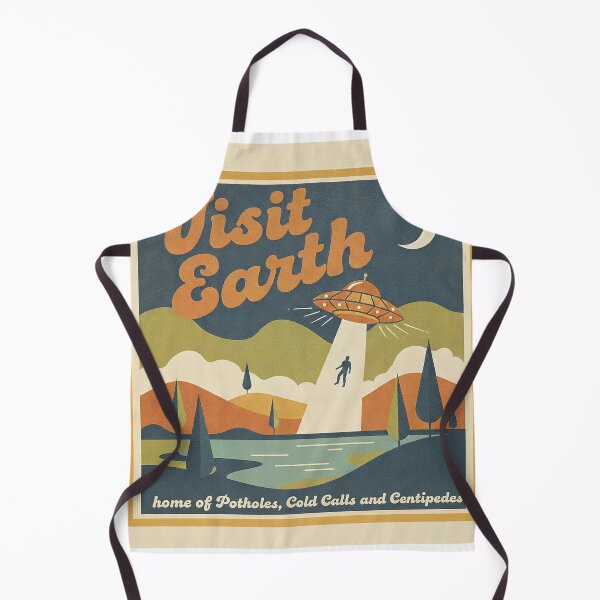 Item preview, Visit Earth – home of Potholes, Cold Calls and Centipedes designed and sold by Infinity Beans.