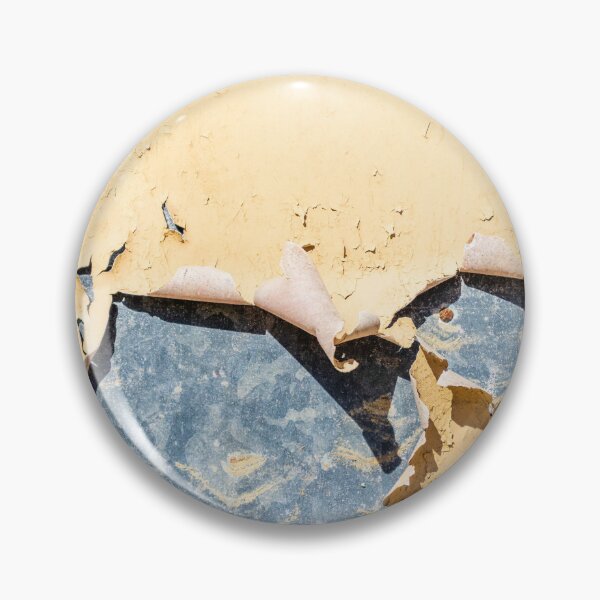 Item preview, Peeling Yellow Wall With Exposed Dark Plaster And Weathered Paint Texture designed and sold by Nmallia.