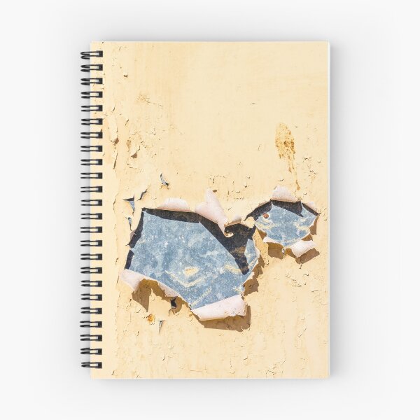 Item preview, Peeling Yellow Wall With Exposed Dark Plaster And Weathered Paint Texture designed and sold by Nmallia.