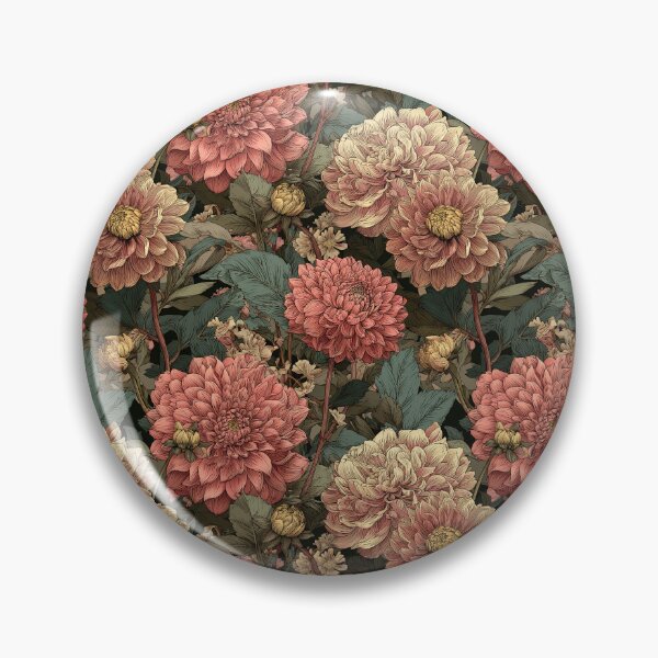 Item preview, Bold Dahlias Texture - Tropical Flower Pattern  - Baby Shower Gifts designed and sold by RoyalStarsPatts.