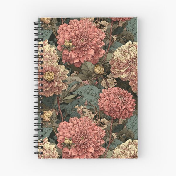 Item preview, Bold Dahlias Texture - Tropical Flower Pattern  - Baby Shower Gifts designed and sold by RoyalStarsPatts.