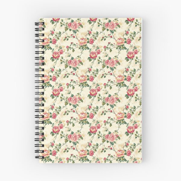 Item preview, Vintage Cottage Pink and Yellow Floral Pattern designed and sold by LouieVanille.
