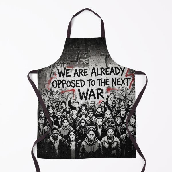 Item preview, We Are Already Opposed to The Next War designed and sold by Home Decor Art.