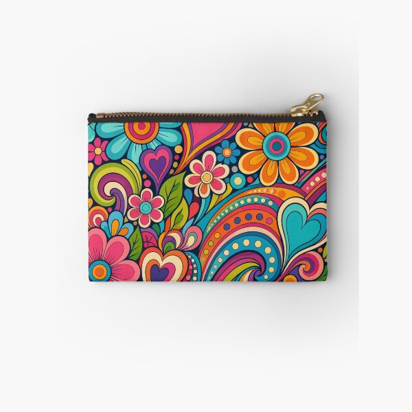 Item preview, Groovy 70s Retro Floral Pattern – Colorful Psychedelic Hippie Art designed and sold by Far Out Goods.