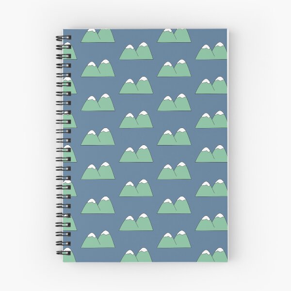 Item preview, Simple Green Snowy Mountain Peaks designed and sold by ubborn.