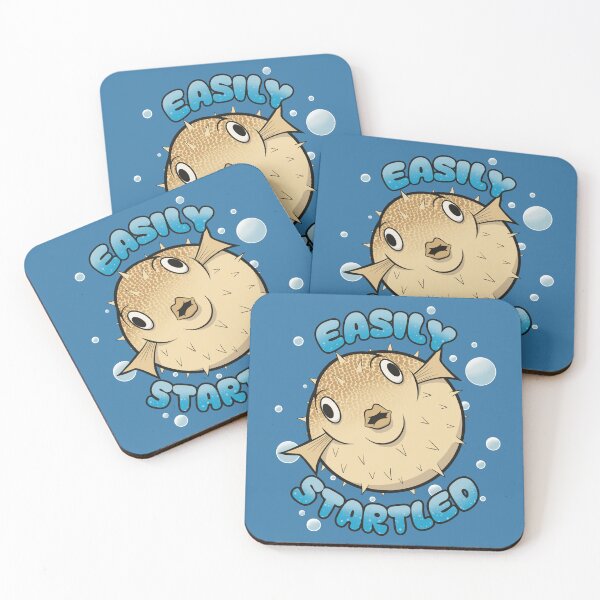Item preview, Easily Startled Blowfish designed and sold by WatershipBound.