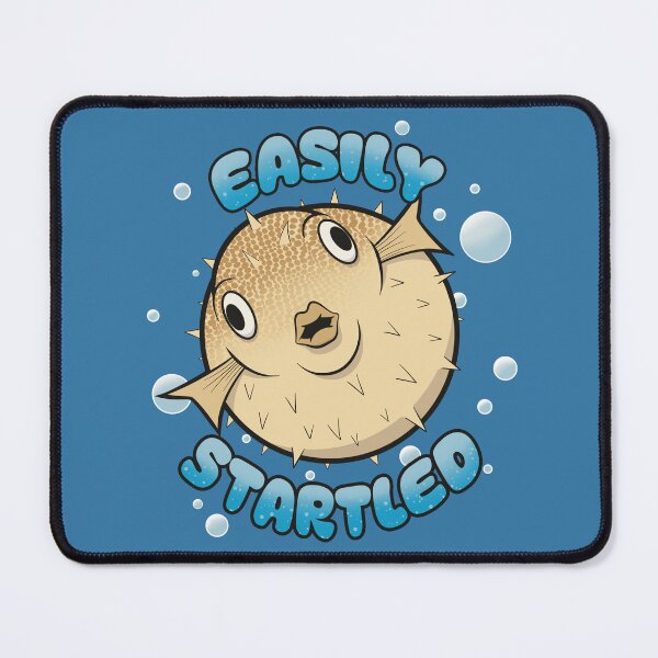 Item preview, Easily Startled Blowfish designed and sold by WatershipBound.