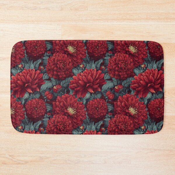 Item preview, Unique Dahlias Floral  - Flower Garden Pattern  - Baptism Gifts designed and sold by RoyalStarsPatts.