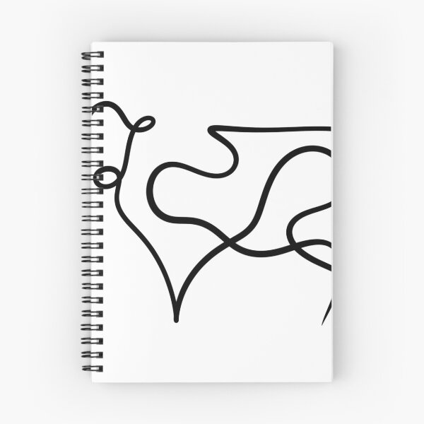 Item preview, Minimalist Cow One Line Art - Modern Continuous Line Drawing designed and sold by LYAN-STORE.