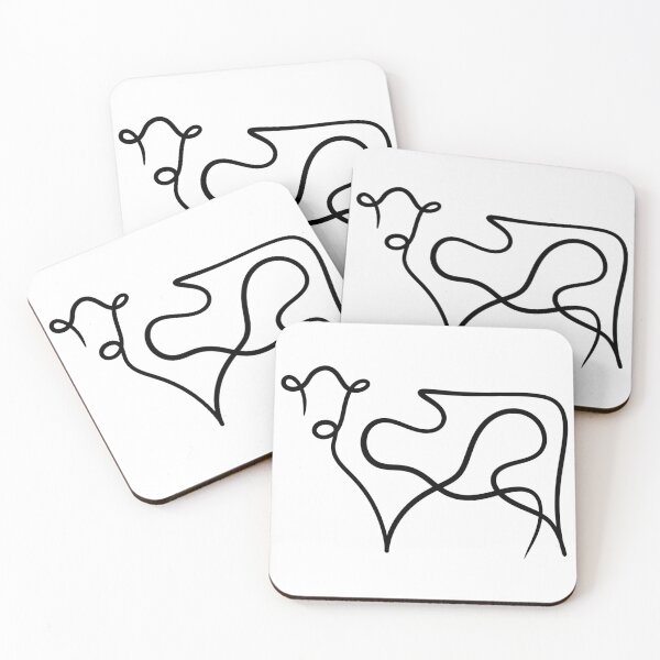 Item preview, Minimalist Cow One Line Art - Modern Continuous Line Drawing designed and sold by LYAN-STORE.