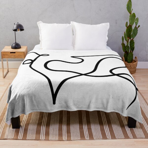 Item preview, Minimalist Cow One Line Art - Modern Continuous Line Drawing designed and sold by LYAN-STORE.
